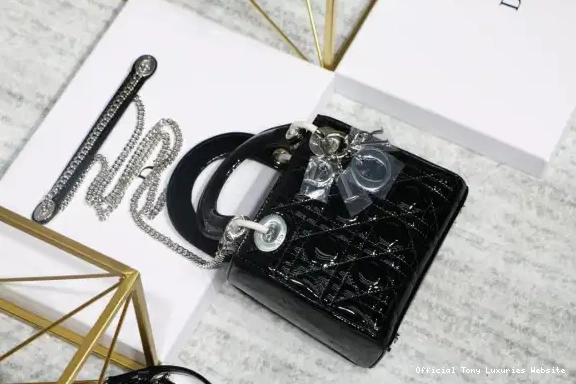 Tony Luxuries leather Mini With Lady patent diro Cow 0610